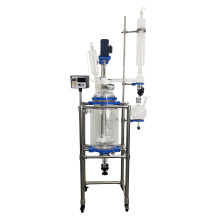 Shanghai Qiyu Electric Heating Industrial 20L Jacketed Glass Enameled Reactor  With Best Price